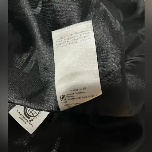 Ganni Prince of Wales Checked Twill Wrap Dress Size 34