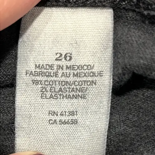 Denim & Supply Ralph Lauren, D & S Tilden Button Front Skirt, Size 26 Black