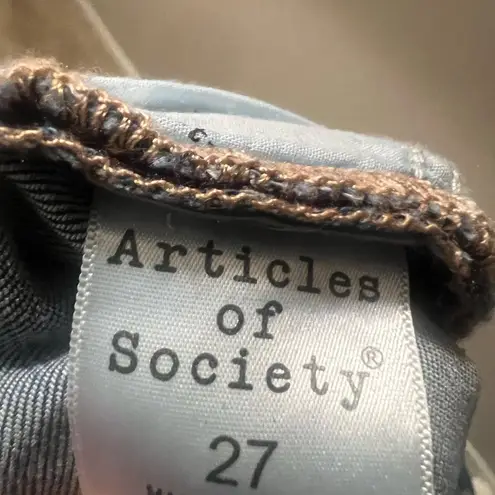 Articles of Society Articles of‎ society Suzy Jean distressed fray hem 27