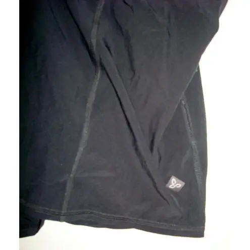 prAna NWT Womens Yoga Pilates Strappy Top Bra New Sway 2 in 1 L Black Mosaic