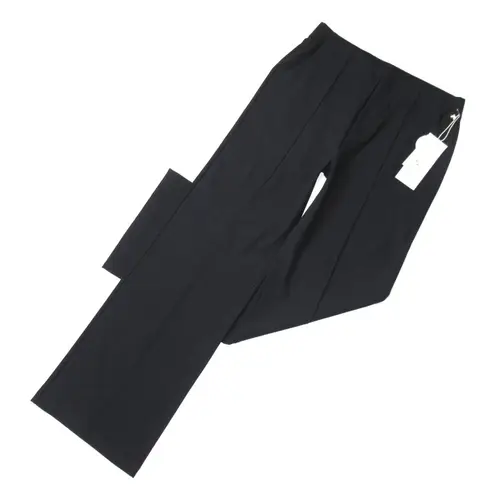 Vuori NWT VW4035 Meta Wideleg in Black Pintucked Wide Leg Trouser Pants M