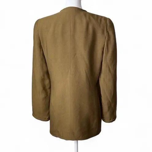 Giorgio Armani 90s Vintage Olive Blazer
