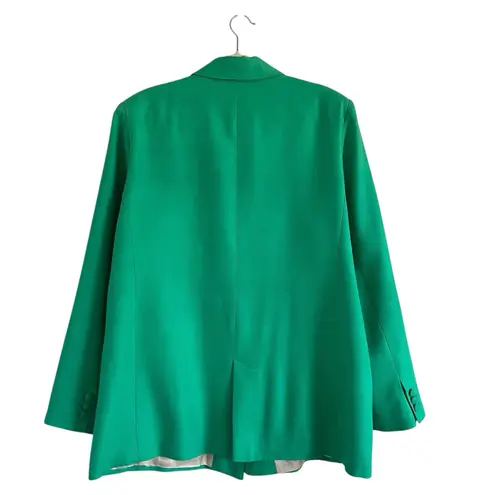 Sézane Sezane Romane Jacket in Kelly Green Size 12 Preppy french chic oversize blazer