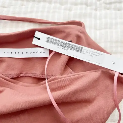 Susana Monaco One Shoulder Top in Cochamet