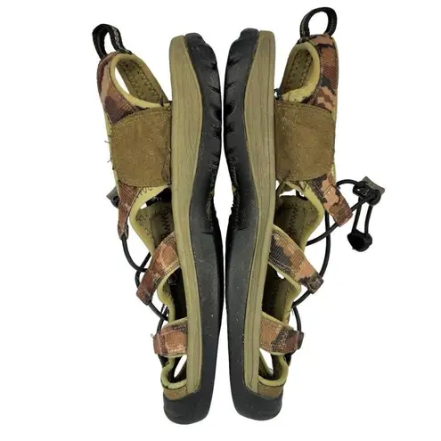 Keen Hiking Sandal 7.5 Newport H2 Waterproof Fisherman Slingback Camouflage