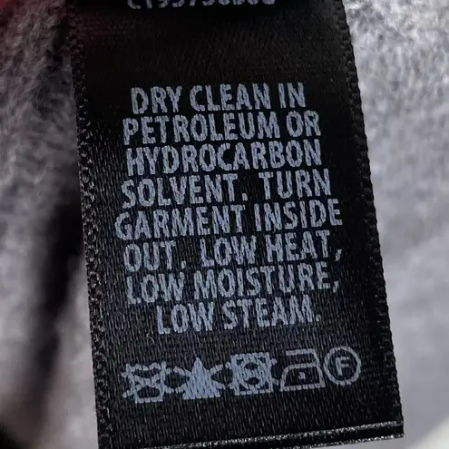 St. John Scoop Neck Wool-Blend Shell Knit Tank Grey Melange Women's Size Small