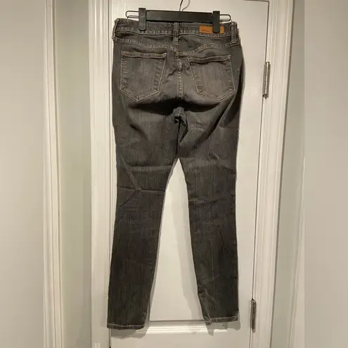 Goodthreads Size 27 Gray Stretch Denim Skinny Jeans Zip Up Five Pocket