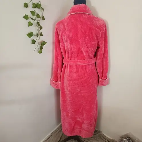 Pink Breast Cancer Awareness Plush Robe Size M