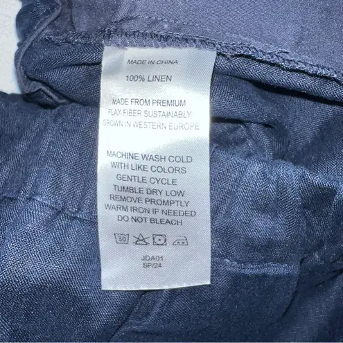 Quince Womens European 100% Linen Pants Size L Sustainable Hypoallergenic