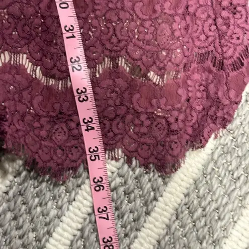 Love Fire Dusty Rose Lace Halter Cut Out Neckline A