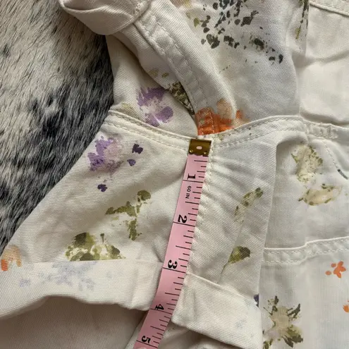 Pilcro ANTHROPOLOGIE The Wanderer Shorts Leaf Print Size 31