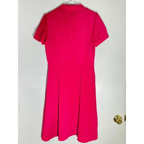 Alex Marie Fuchsia Shirt Dress - Size 10