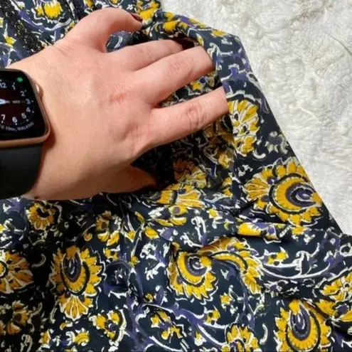 Veronica Beard Blue and Yellow Ida Dress Size 2