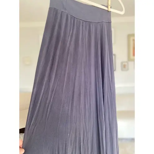 Matilda Jane x Joanna Gaines Wrap Maxi Skirt Navy Cottagecore Spring Summer Sz S