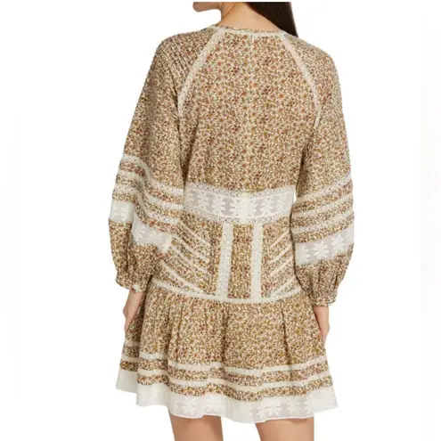 Veronica Beard Addilyn Floral Peasant Dress 6