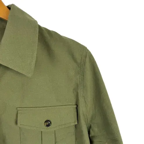 Tuckernuck New Olive Steele Button Down Long Sleeve Boyfriend Shirt Top Size XL