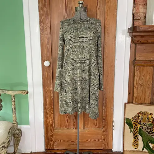 Pact Revival Organic Cotton Long Sleeve Sustainable Swing Dress