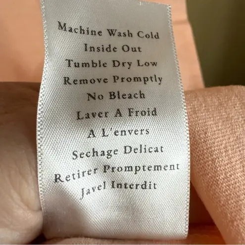 Frank & Eileen Womens Size Large Lauren Peach Color Mini Dress Classic Staple Orange