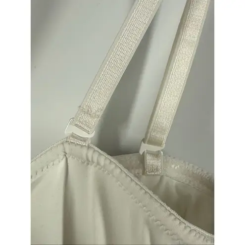 Vassarette Women's WHITE Convertible Smoothing Chemise size medium style 10-233