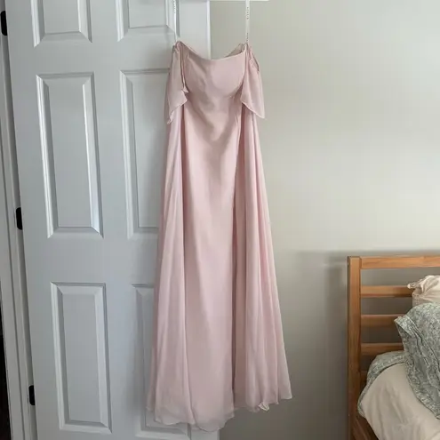 Azazie Sue Dress in Blushing Pink (Size A8)