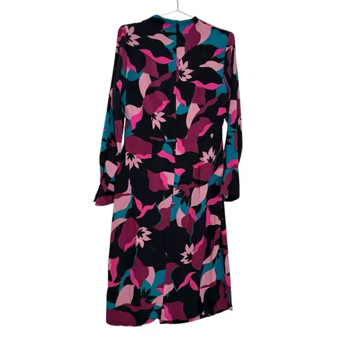 Donna Morgan Knot Detail Midi Dress Colorful