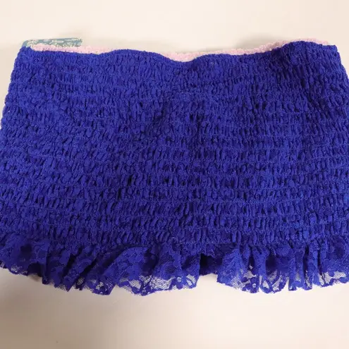 Free People NWT  Cobalt Blue Bandeau Size XS