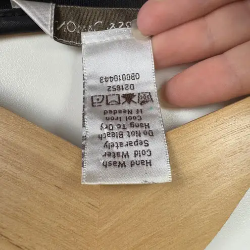 Drapers & Damons Floral Embroidered Sheer Mesh Zip Front Jacket 2X Cottage Boho Black