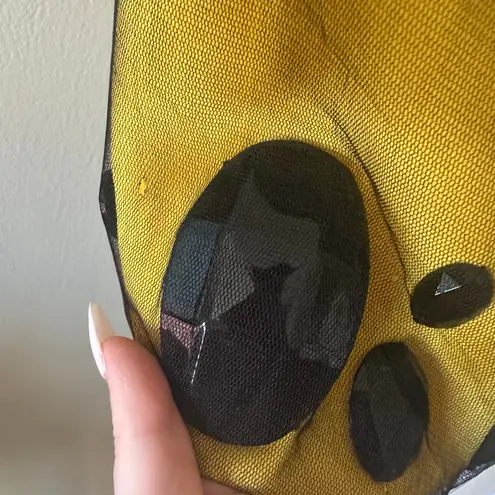 Zac Posen Chartreuse Embellished Pencil Skirt Size 0