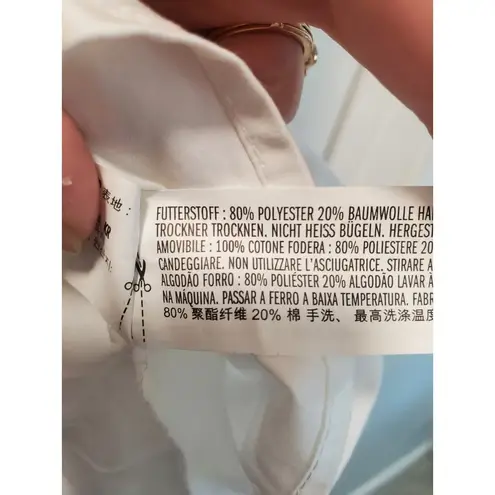 English Factory Long Sleeve Mini Shirtdress.a23