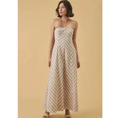 MON RENN EUPHORIA STRAPLESS DRESS