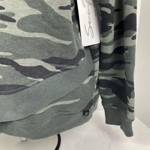 Seven7 Women Forest Camo Masked Hoodie NWT Size XL