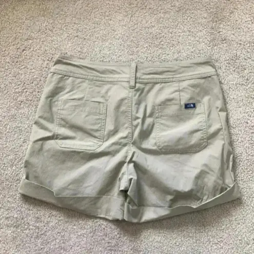 The North Face  khaki shorts in size 4