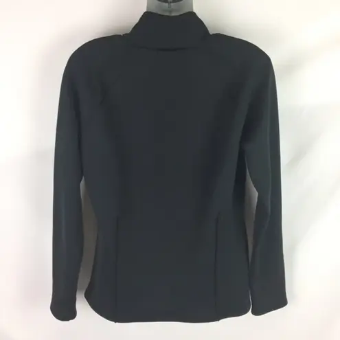 Athleta  | scuba fleece lined turtleneck black L