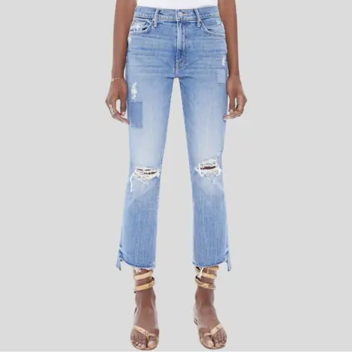 MOTHER Insider Crop Step Fray