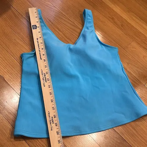 L.L.Bean  women’s light blue tankini size 14.