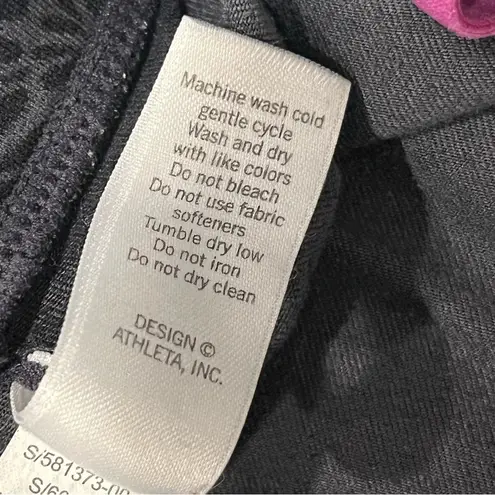 Athleta  Gray & Black Bare To Run Crop Leggings - Image 13