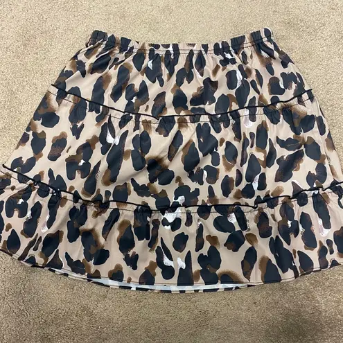 Zeagoo Leopard Skirt — Never Worn!
