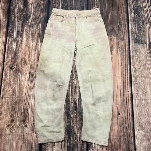 Pilcro and the Letterpress Pilcro The Bow Boyfriend Jeans Women's Size 27 Multicolor Relaxed Fit Denim