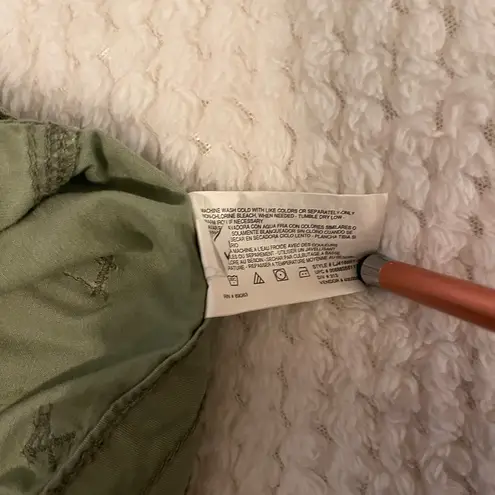 L.e.i. Ashley Trouble NWT Aspen green low rise short shorts. Size 13.