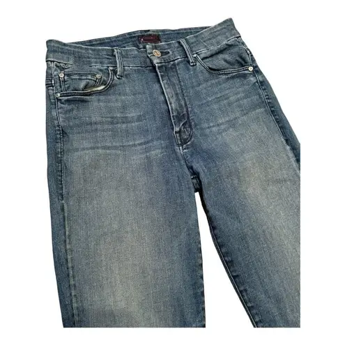 MOTHER Denim MOTHER The Looker Step Ankle Fray jeans, asking for trouble cut size 26"