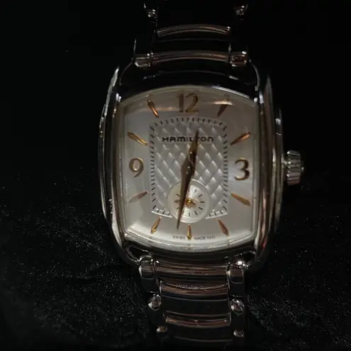 Hamilton American Classic Bagley M Ladies Watch With Box & Velvet Pillow/Holder