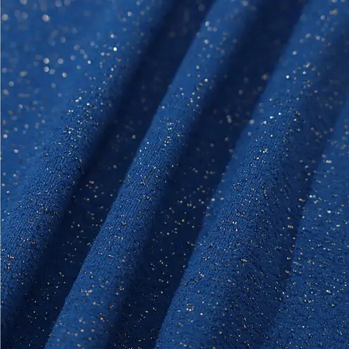 Berlook Blue Lurex Cut Out One