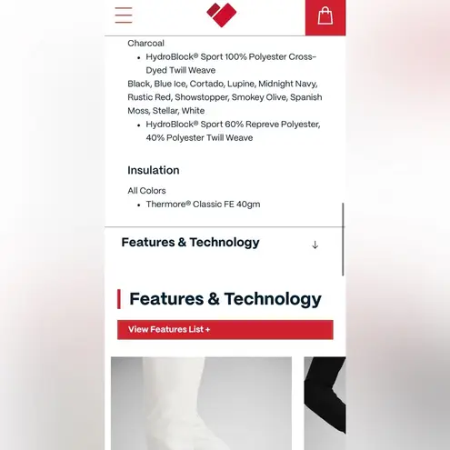 Obermeyer NWT MALTA White Pant $169 MSRP