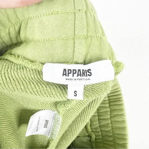 Apparis Julianna Pull On Sweat Shorts S Green