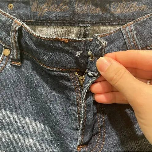 Buffalo David Bitton Isabella Flare Denim Jeans Regular Rise Women’s Size 27