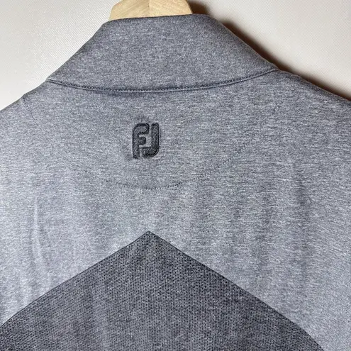 Footjoy FJ 1/4 Zip Pullover Women Large Gray Jacket Performance Golf Shirt