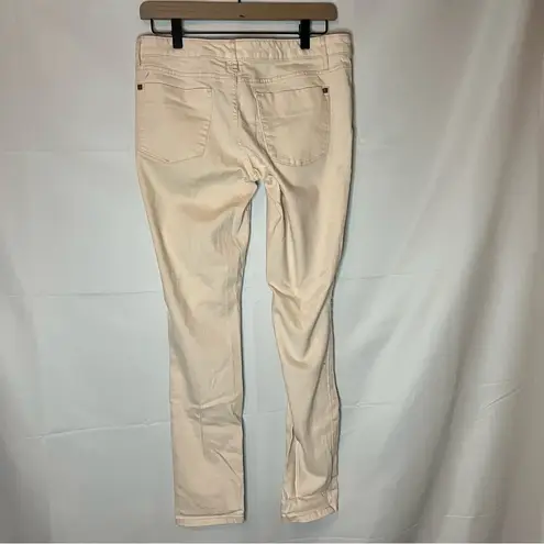 Mossimo Supply Co. Ivory Skinny Jeans Size 6