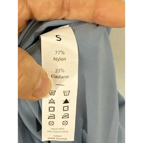 Halara Softly zero Airy Tiered Ruffle Mini Slip Dance Active Dress UPF50+ Sz. S