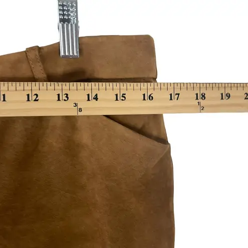 Skotts Suede Vintage 90s Women's Size 12 100% Suede Tan Bootcut Pants