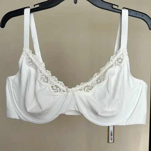 SKIMS  FITS EVERYBODY LACE UNDERWIRE BRA NWT - MARBLE white size 42D NWT